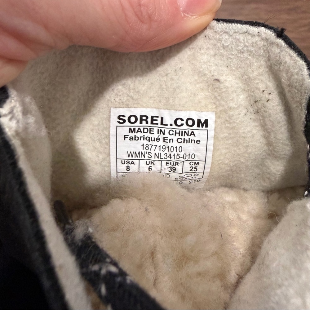 Sorel Phoenix Boot Lace Shearling Boot - Picture 6 of 7